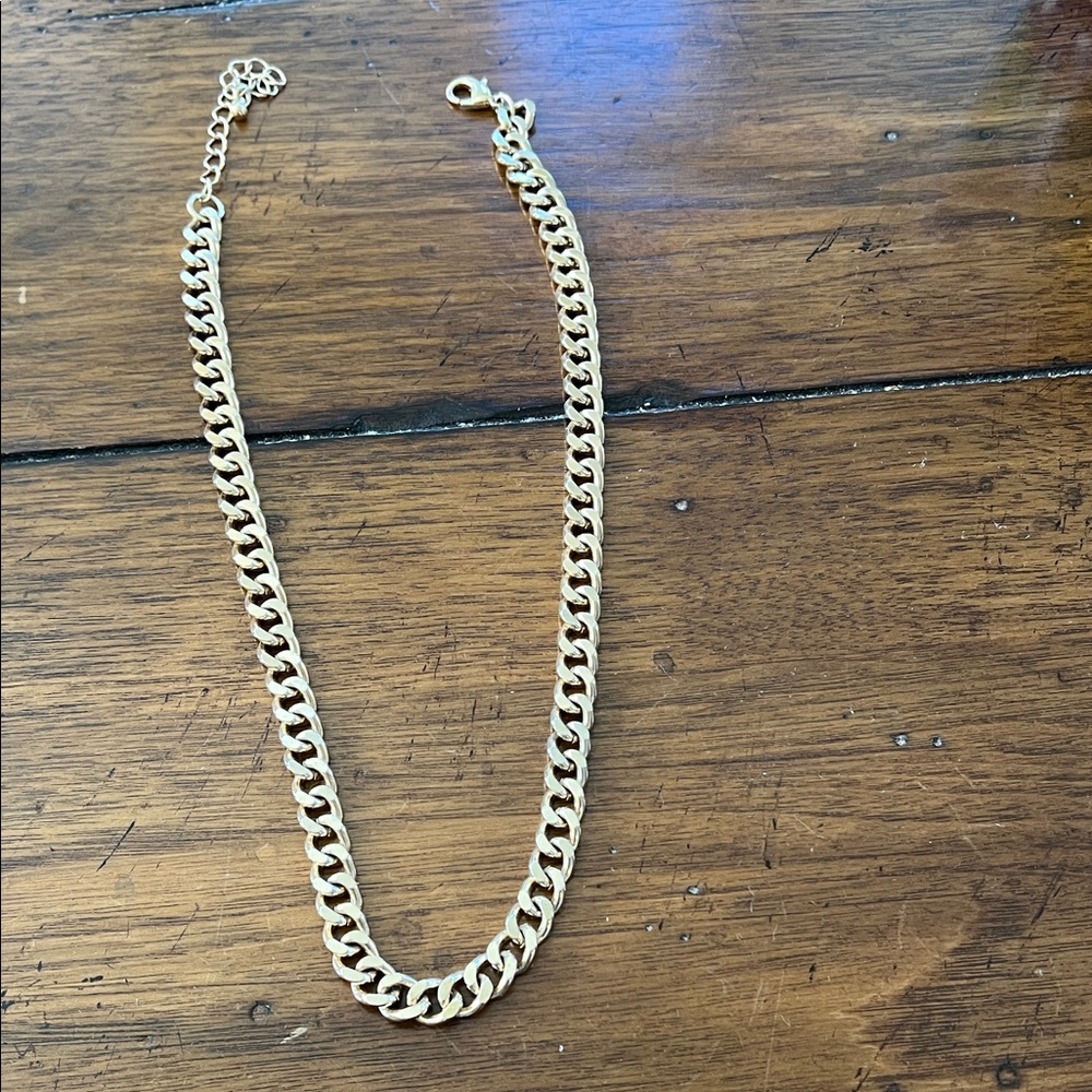 Free People Gold Chain Necklace